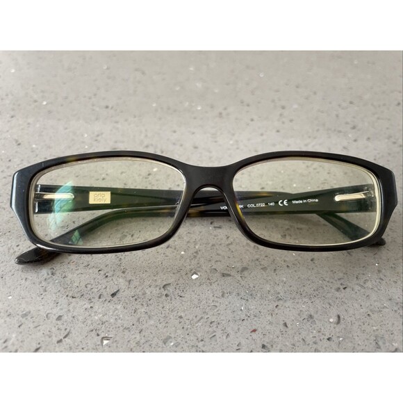 Orla Kiely VOK018K Eyeglasses Frames Only COL 0722 140 full rim rectangle brown - Picture 1 of 11